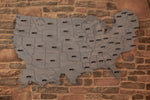 all 50 shots gunmetal grey display board